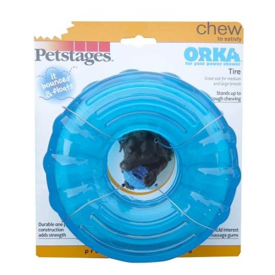 Petstages Orka Synthetic Rubber Tire Dog Toys